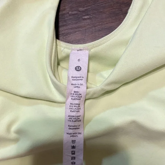 Lululemon cropped tank top, 6 - Picture 2 of 7